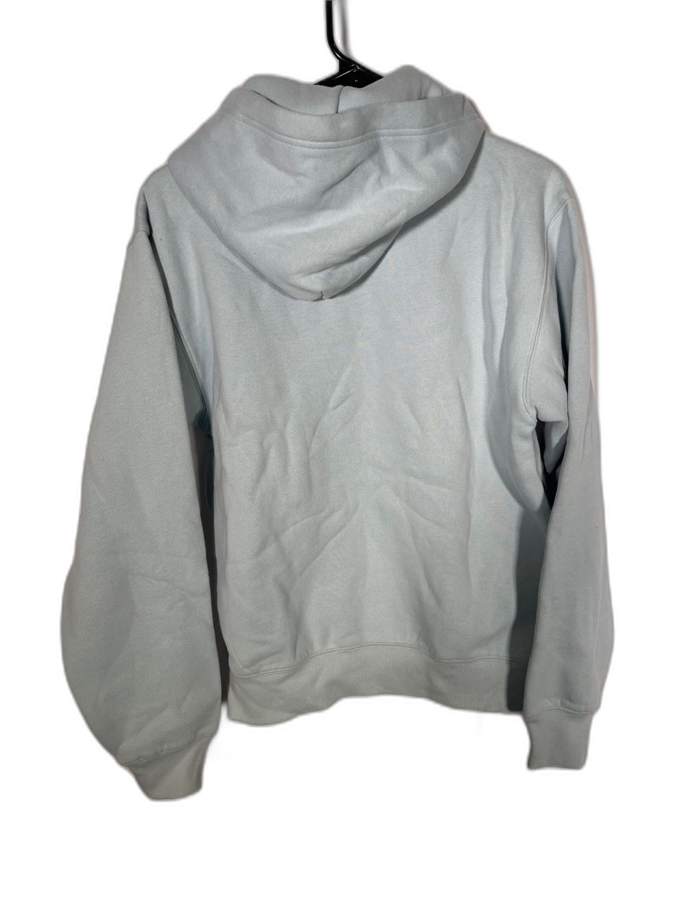 ARITZIA PERFECT FIT COZY FLEECE AQUAMARINE GREEN HOODIE SWEATSHIRT NEW SMALL - Picture 7 of 8